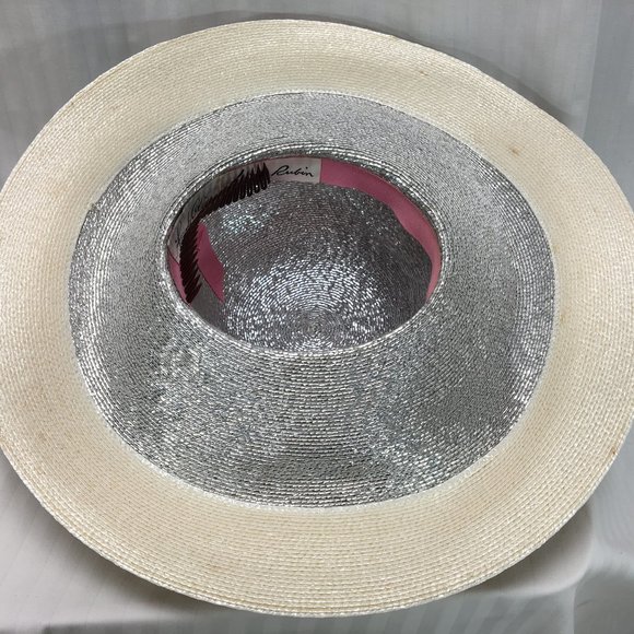 Silver Frank Oliver Lillie Rubin Sun Hat main image 4